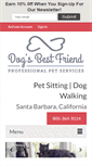 Mobile Screenshot of dogsbestfriendsb.com